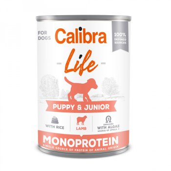 Calibra Dog Life Puppy&Junior Lamb&rice 400g