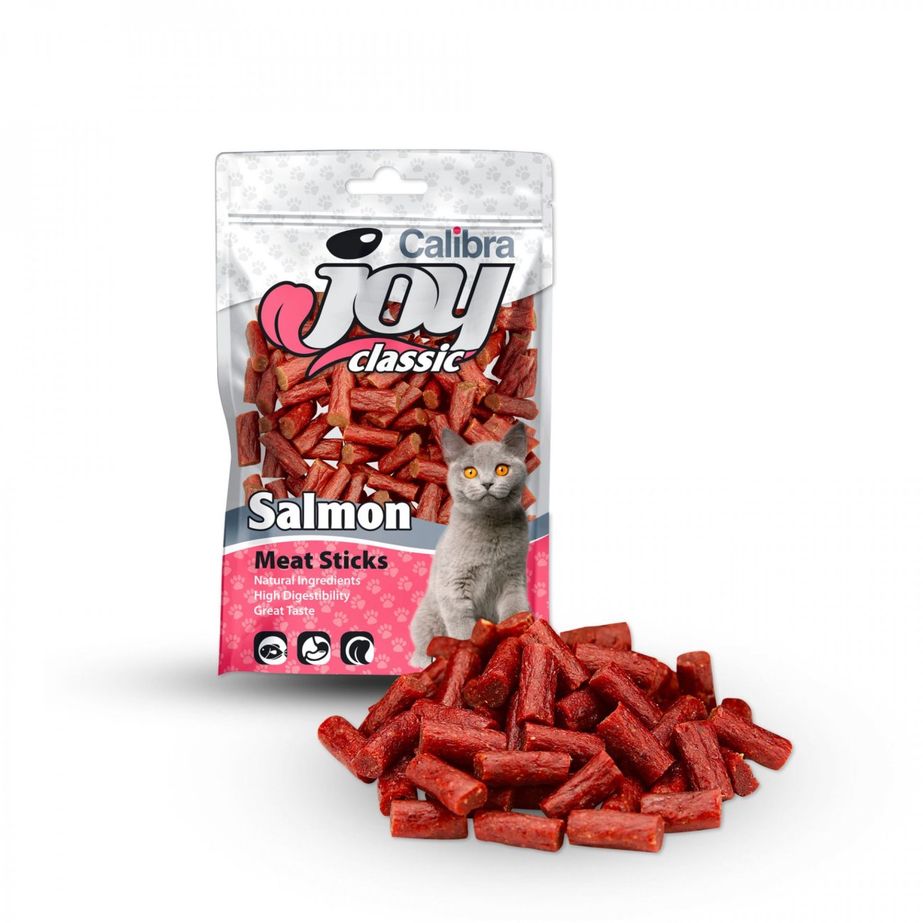 Calibra Joy Cat Classic Salmon Sticks 70g NEW